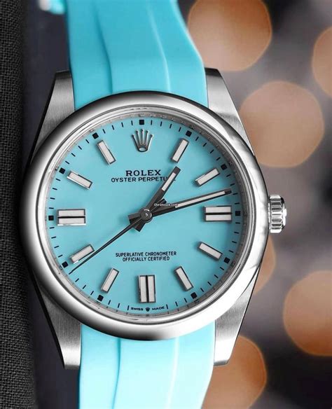 rolex tiffany blue 31|rolex celebration 41mm.